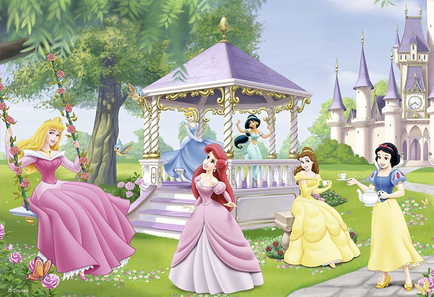 Сады принцессы. Сказочные принцессы. Замок принцессы. Принцессы Диснея. Принцесса для детей.