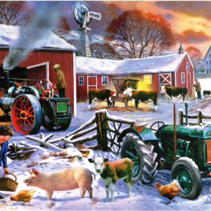 Wintertime Farm