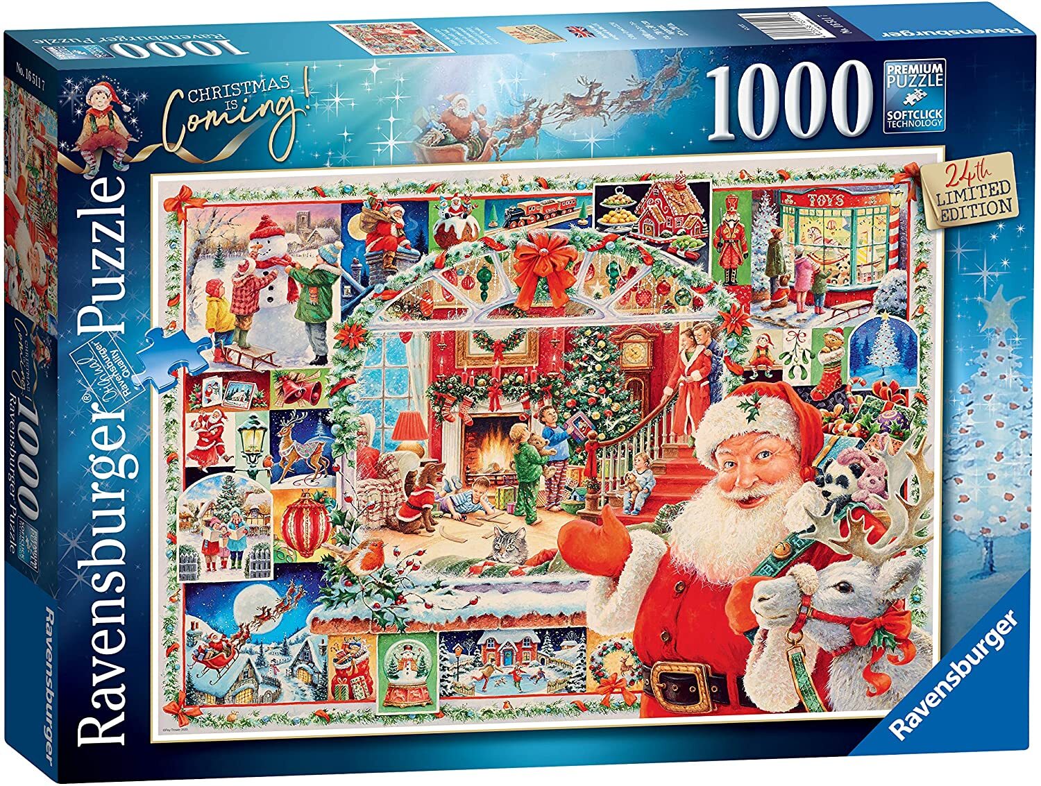 Ravensburger - Christmas is Coming 1000 Piece Jigsaw Puzzle