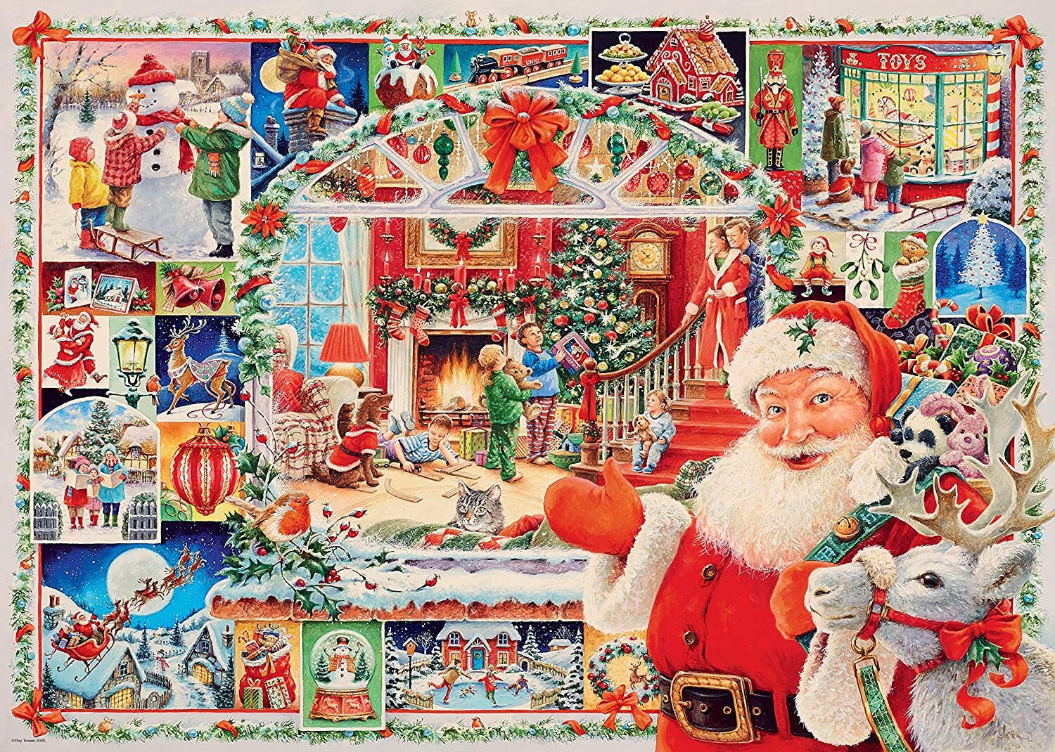 Ravensburger - Christmas is Coming 1000 Piece Jigsaw Puzzle