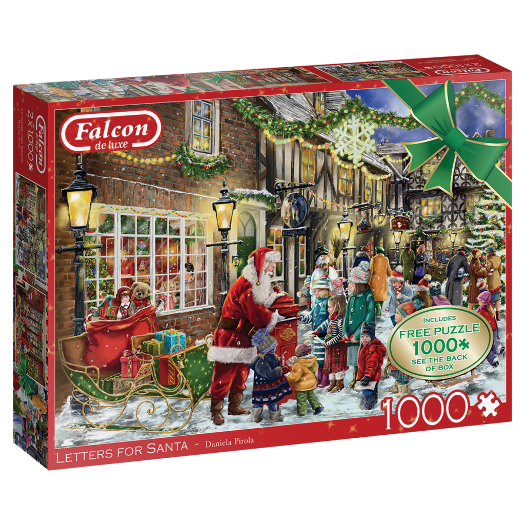 Falcon De Luxe Letters For Santa 1000 Piece Puzzle 1 Free Puzzle