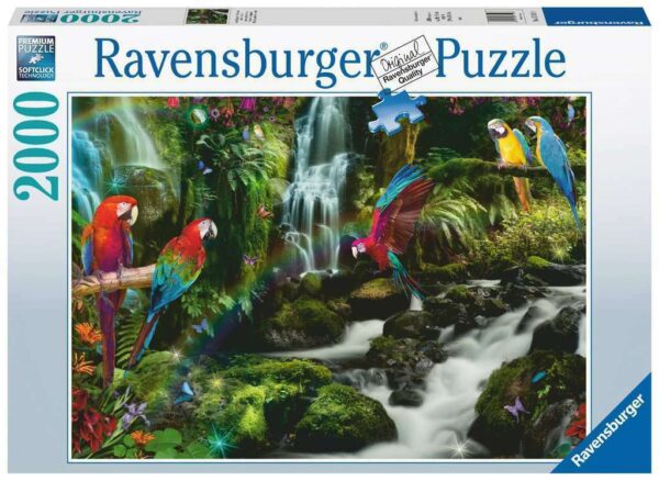 Parrots Paradise 2000 Piece Puzzle
