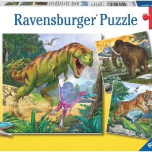 Ravensburger - Primeval Ruler 3 x 49 Piece Puzzle