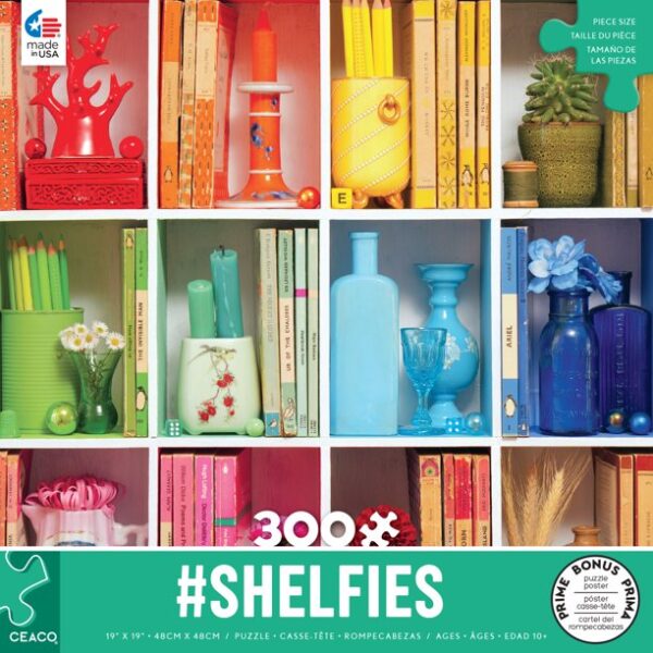 Shelfies - Colour Blocks