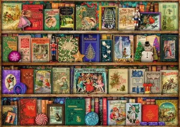 Ravensburger - Aimee Stewart - The Christmas Library 1000 Piece Puzzle