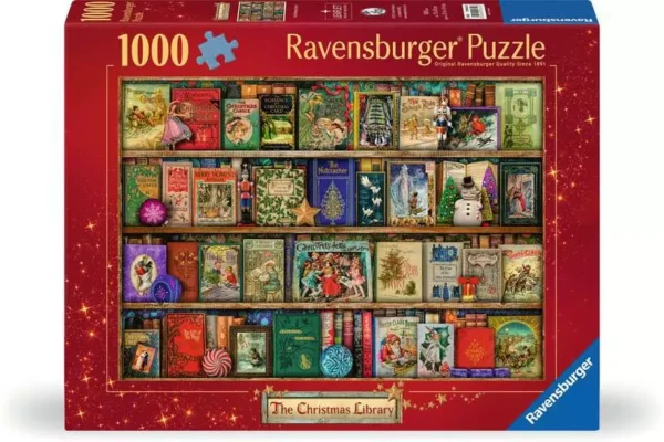 Ravensburger - Aimee Stewart - The Christmas Library 1000 Piece Puzzle - Image 2