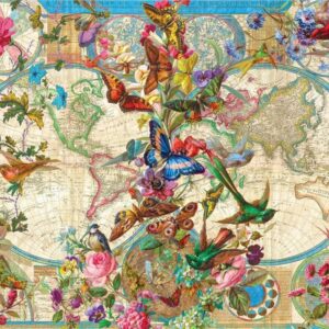 Around the Globe - Birds, Butterflies & Blooms