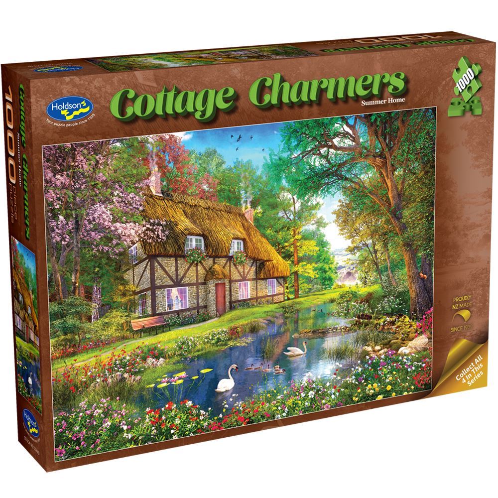 Holdson Cottage Charmers Summer Home 1000 Piece Puzzle