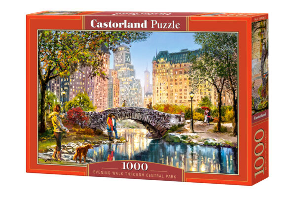 Evening Walk Through Central Park 1000 Piece Puzzle