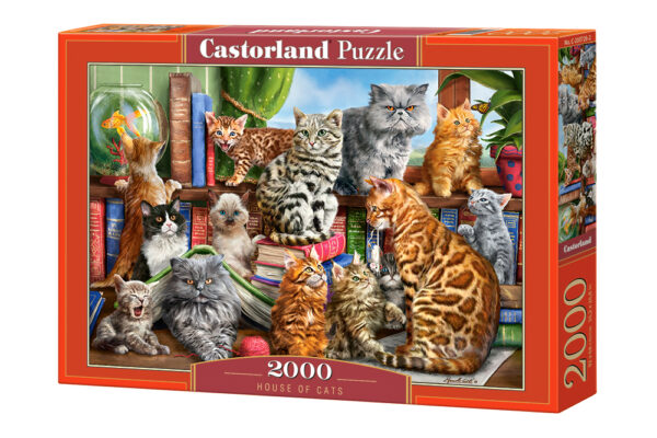 House of Cats 2000 Piece Puzzle
