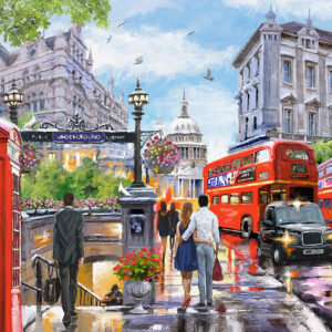 Spring in London 2000 Piece Puzzle