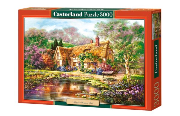 Twilight at Woodgreen Pond 3000 Piece Puzzle