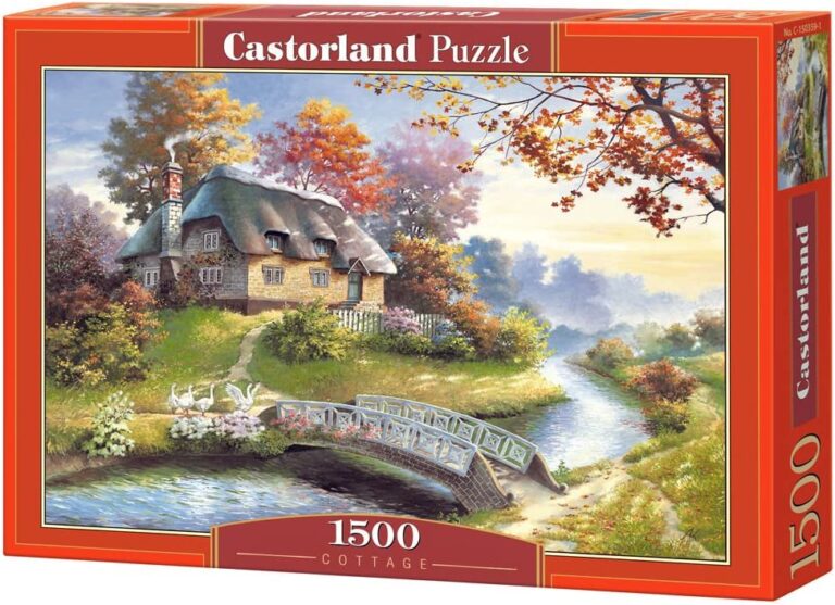 Castorland Cottage 1500 Piece Jigsaw Puzzle