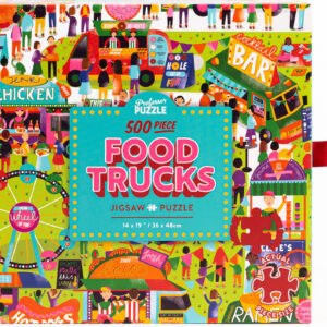 Food Trucks Festival 500 Piece Puzzle