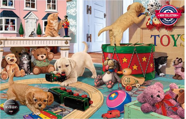 Puppies Playtime 260 Piece Puzzle