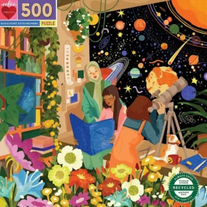 eeBoo - Bookstore Astronomers 500 Piece Puzzle ***DAMAGED BOX***