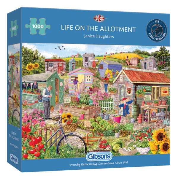 Life On the Allotment 1000 Piece Puzzle