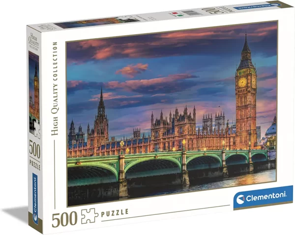 London Parliament 500 Piece Puzzle