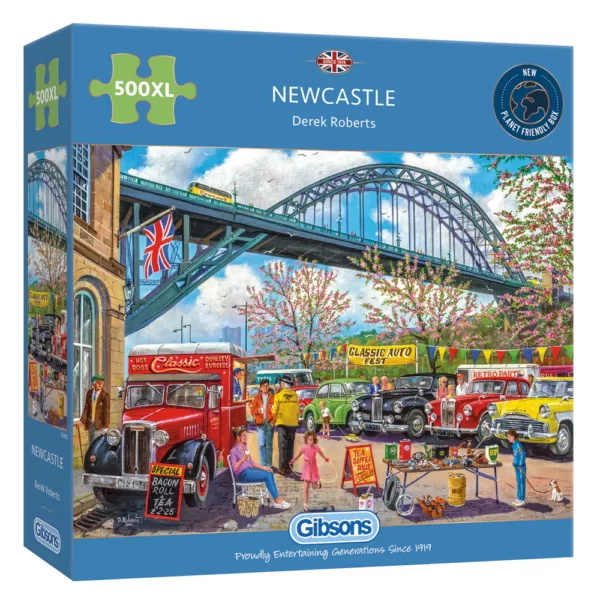 Newcastle 500 Xl Piece Puzzle