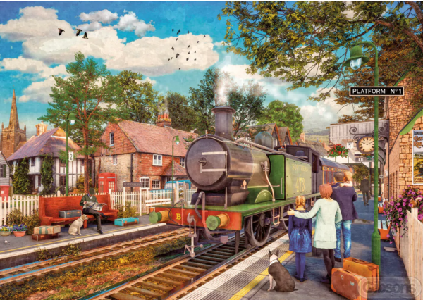 Off to the Coast 500 Piece Puzzle