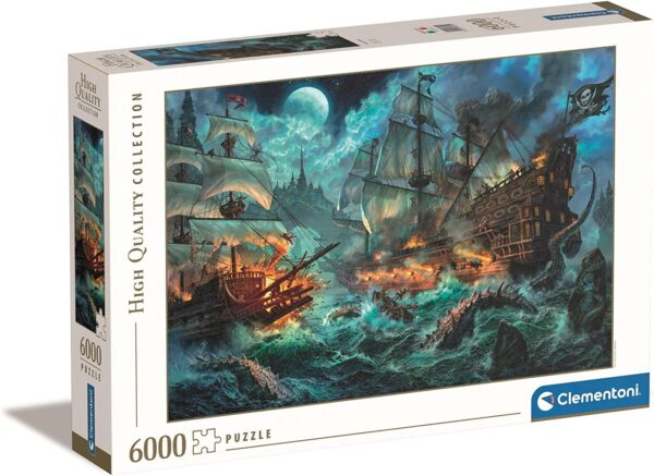Pirates Battle 6000 Piece Puzzle
