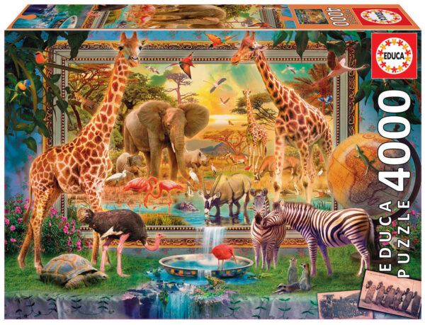 Savana Coming to Life 4000 Piece Puzzle