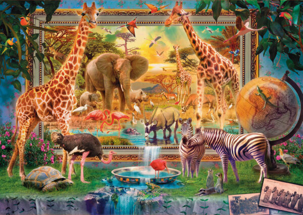 Savana Coming to Life 4000 Piece Puzzle