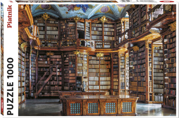 St Florian Library 1000 Piece Puzzle