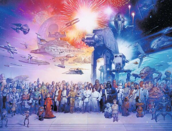 Star Wars Universum 2000 Piece Puzzle