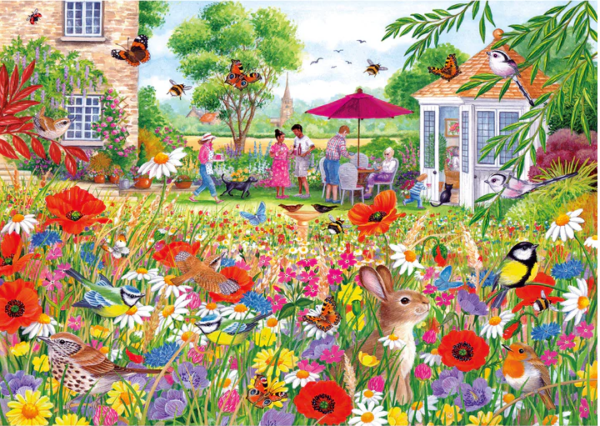 Wildflower Garden 500 Piece Puzzle