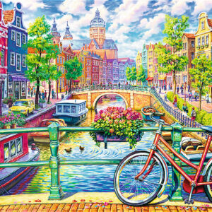 Amsterdam Canal 1500 Piece Puzzle
