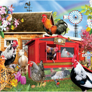 Chicken Coop 1000 Piece Puzzle