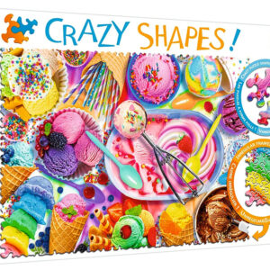 Crazy Shapes Sweet Dream 600 Piece Puzzle
