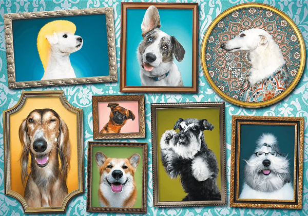 Doggies Gallery 1000 Piece Puzzle