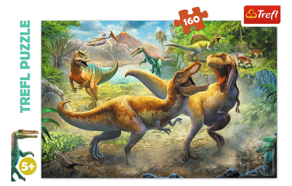 Fighting Tyrannoaurs 160 Piece Puzzle