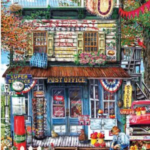 Hanging out at the General Store 1000 Piece Puzzle