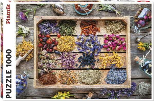 Healing Herbs 1000 Piece Puzzle