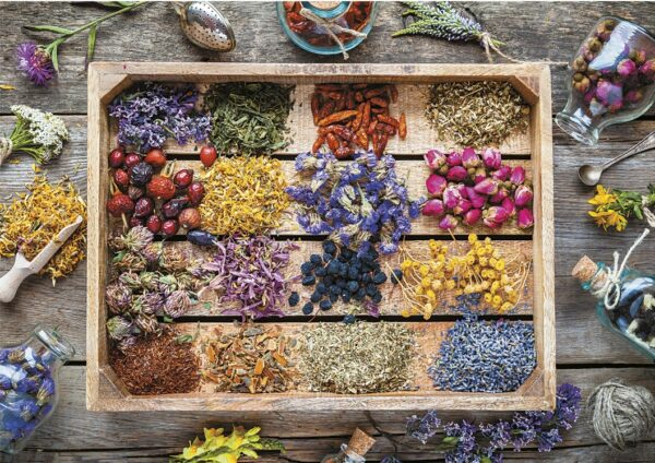 Healing Herbs 1000 Piece Puzzle