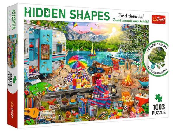Hidden Shapes - Motorhome Trip 1003 Piece puzzle