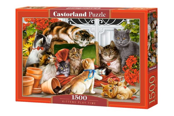 Kittens Play Time 1500 Piece Puzzle