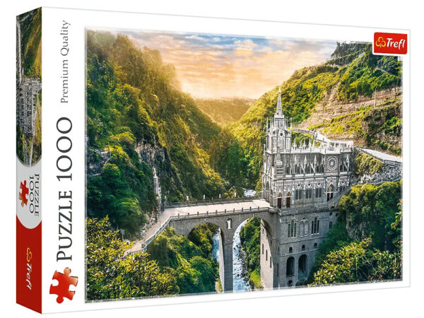 Las Lajas Sanctuary Colombia 1000 Piece Puzzle