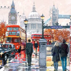 London Collage 1000 Piece Puzzle