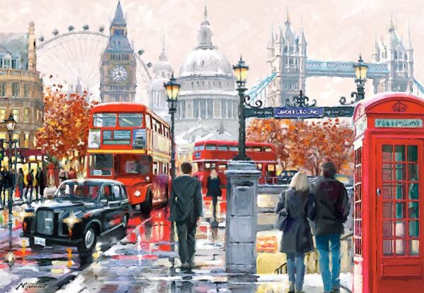 London Collage 1000 Piece Puzzle