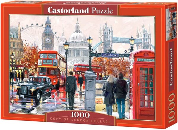 London Collage 1000 Piece Puzzle