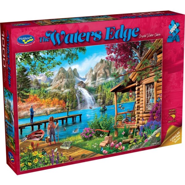 The Waters Edge Crystal Water Cabin 1000 Piece Puzzle