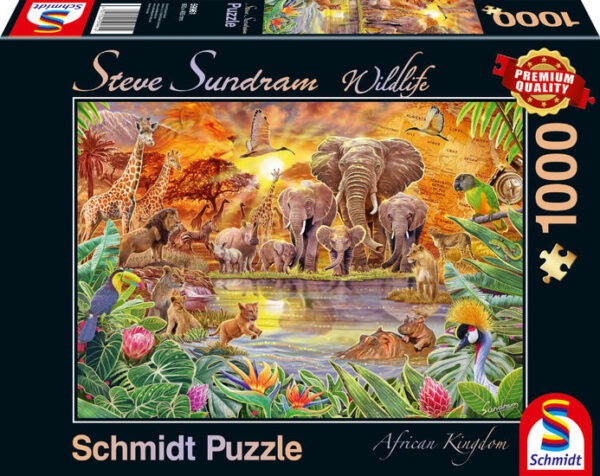 African Kingdom 1000 Piece Puzzle