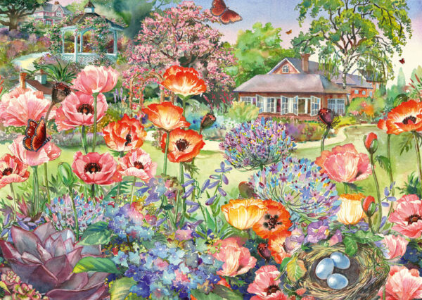 Blooming Garden 1000 Piece Puzzle