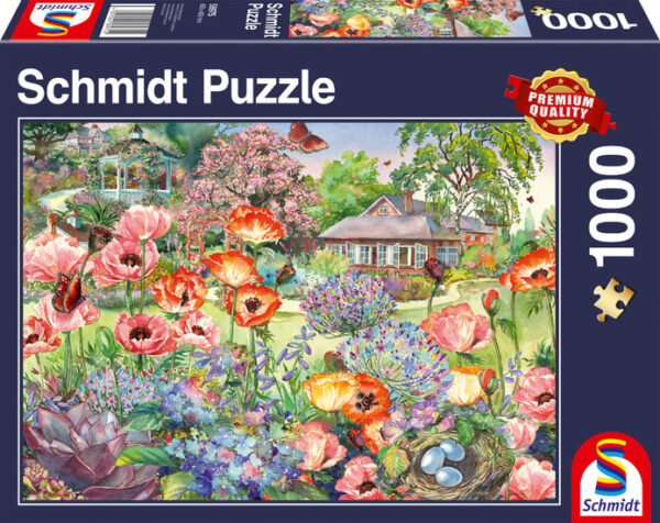 Blooming Garden 1000 Piece Puzzle