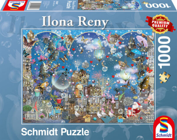 Blue Sky of Christmas 1000 Piece Puzzle