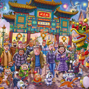 Chinese New Year 1000 Piece Puzzle